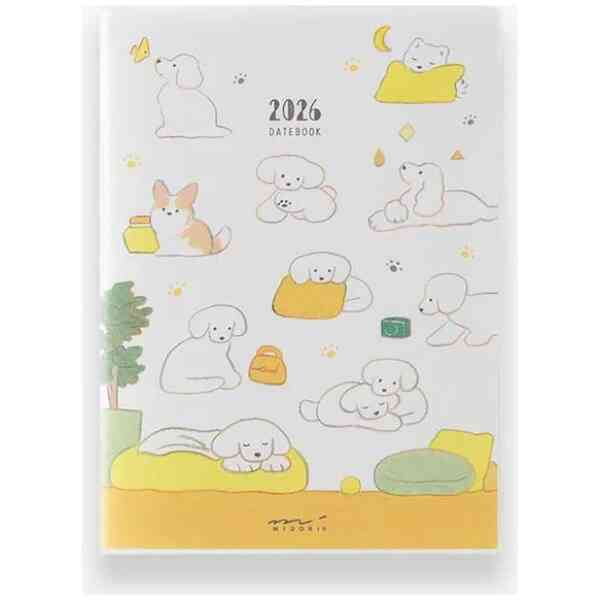 2026 Pocket Diary A6 Dog