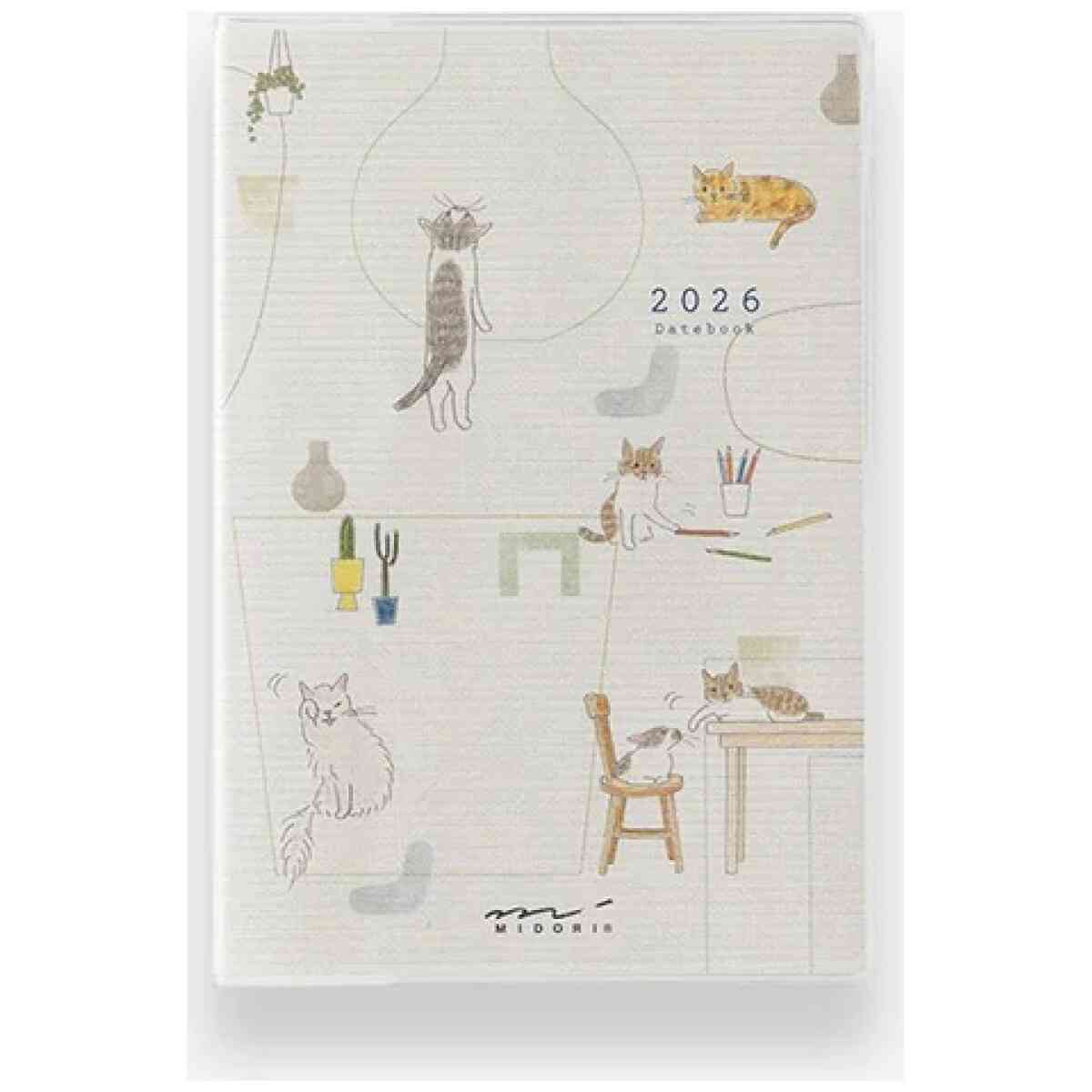 2026 Pocket Diary Mini Cat