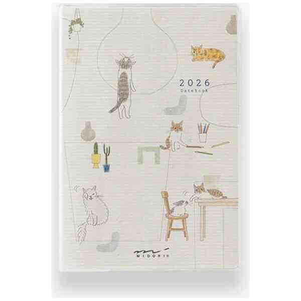 2026 Pocket Diary Mini Cat