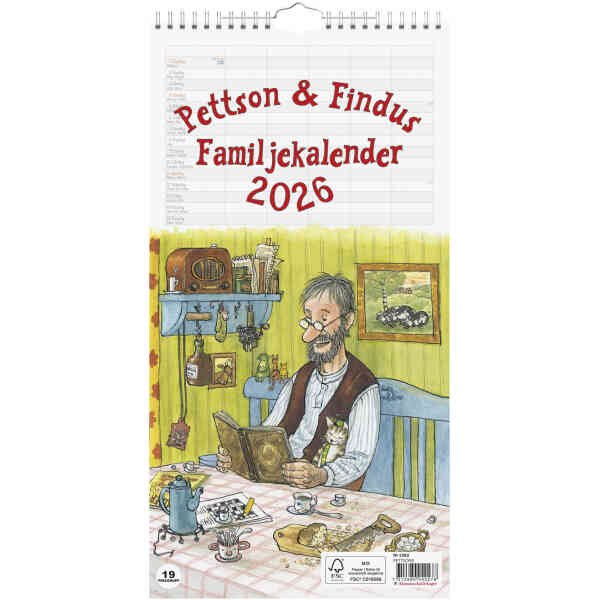Pettson och Findus Familjekalender FSC