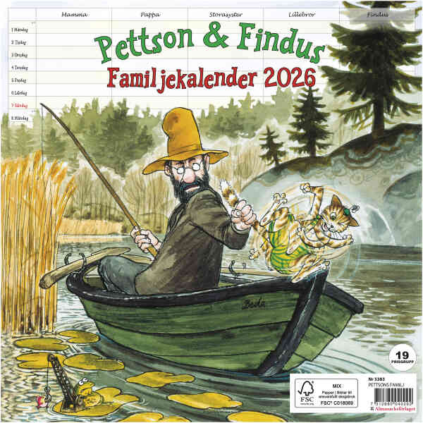 Pettsons Familjekalender FSC