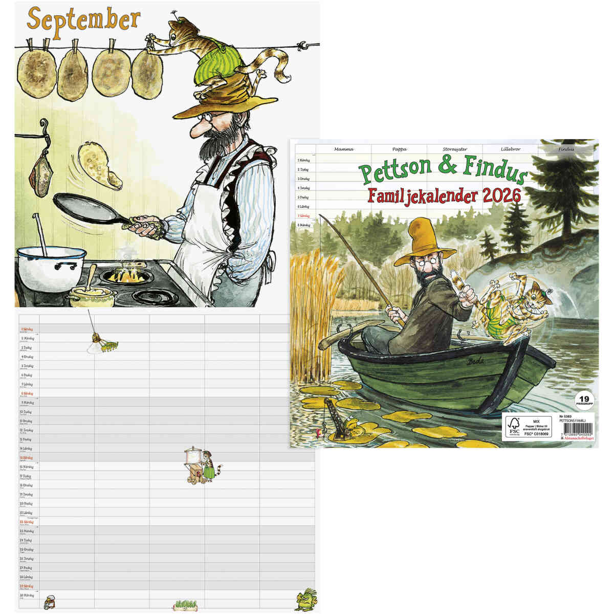 Pettsons Familjekalender FSC - Bild 3