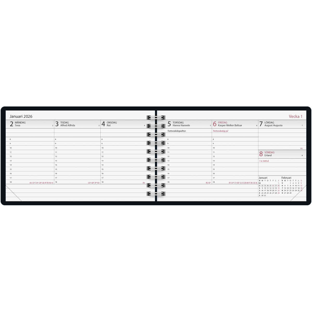 Lilla Plan Refill FSC