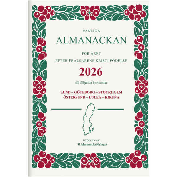 Vanliga Almanackan häftad