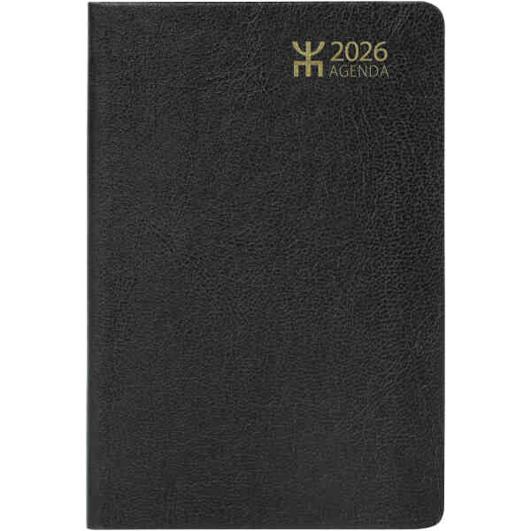 Agenda Svart Konstläder FSC