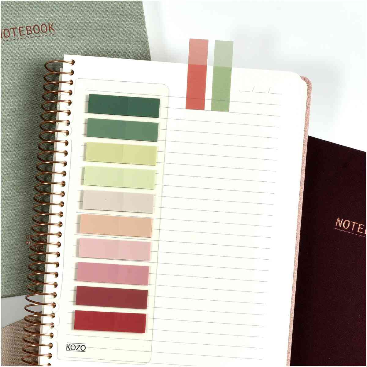 KOZO Indexflikar 10 Färger Blush - Bild 2