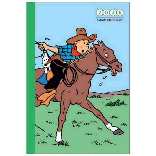 Tintin Plånbokskalender 2026 Tintin Plånbokskalender 2026 10 x 15 CM
