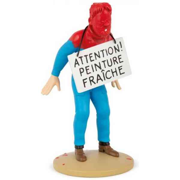 Haddock täckt i färg