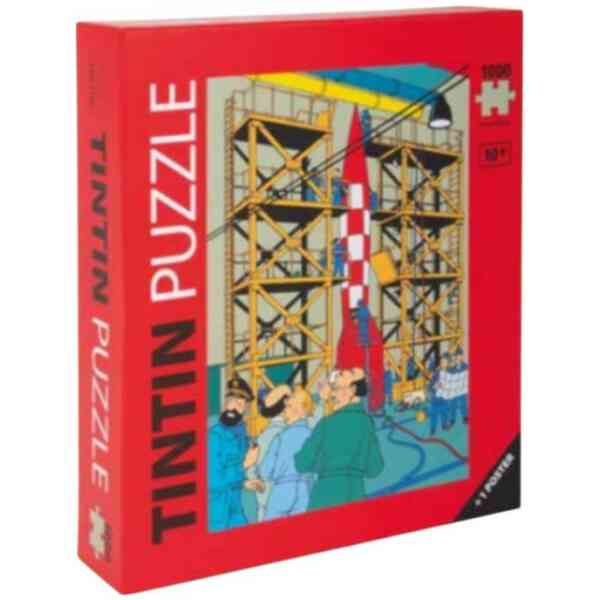 Pussel 1000 bitar - Raketen med uppskjutningsplats XFLR6