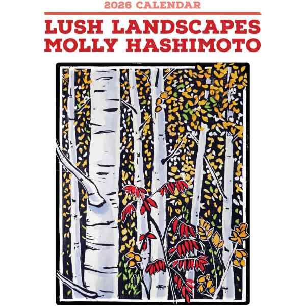 Molly Hashimoto: Lush Landscapes 2026 Mini Wall Calendar