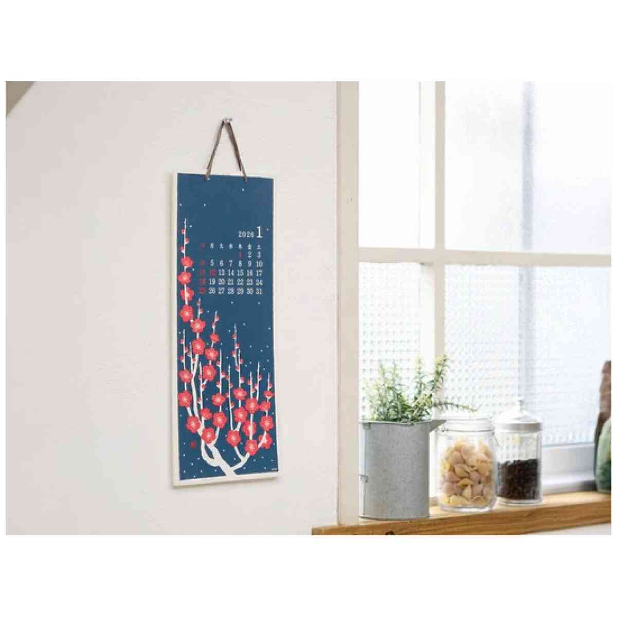 2026 Echizen Wall Calendar L Flower