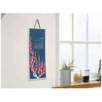 2026 Echizen Wall Calendar L Flower 1