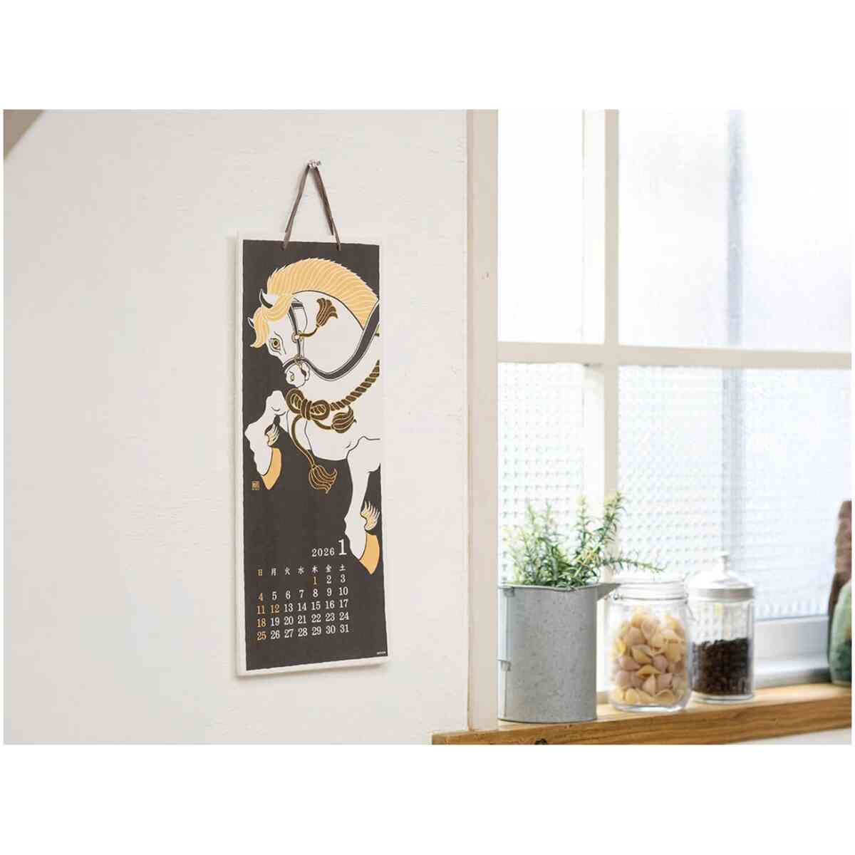 2026 Echizen Wall Calendar L Seasonal Tradition - Bild 3