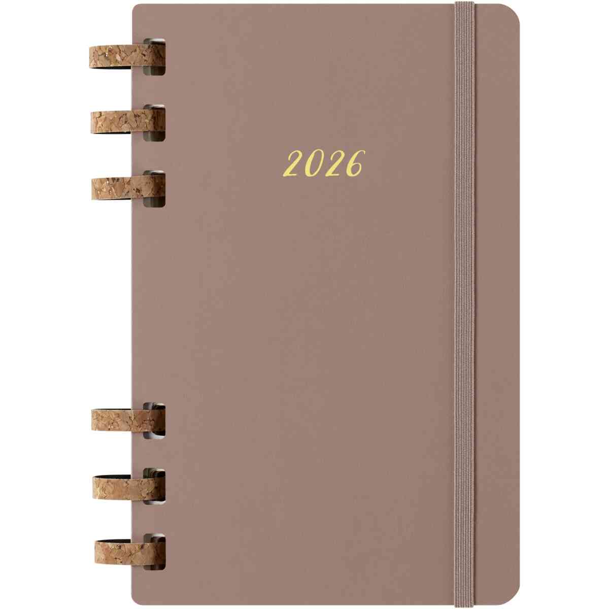 Spiral Planner 12M Large Almond 2026