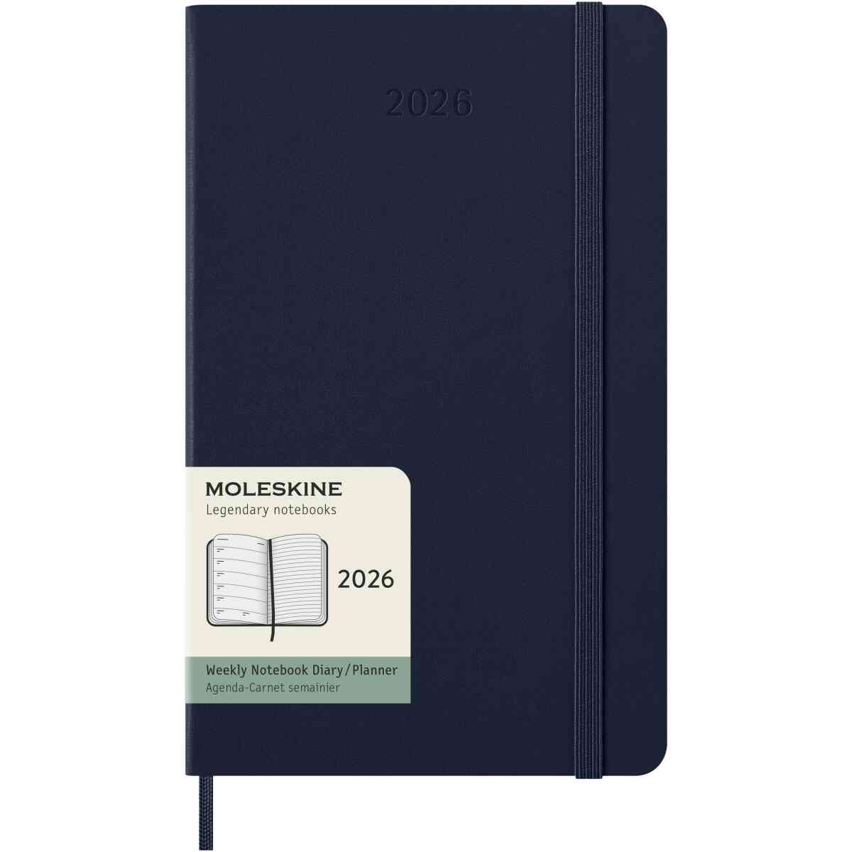 Classic Hard 12M Week Note Large Sapphire Blue 2026