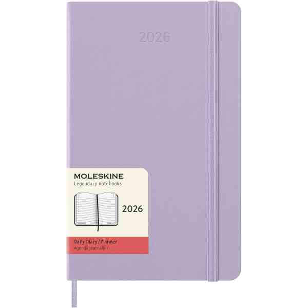 Classic Hard 12M Daily Large Pastel Lilac 2026
