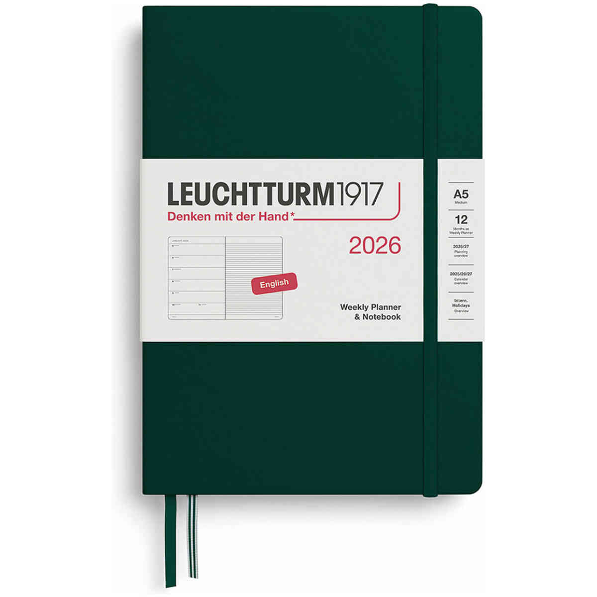 Kalender 2026 Leuchtturm1917 A5 vecka/notes - Bild 5
