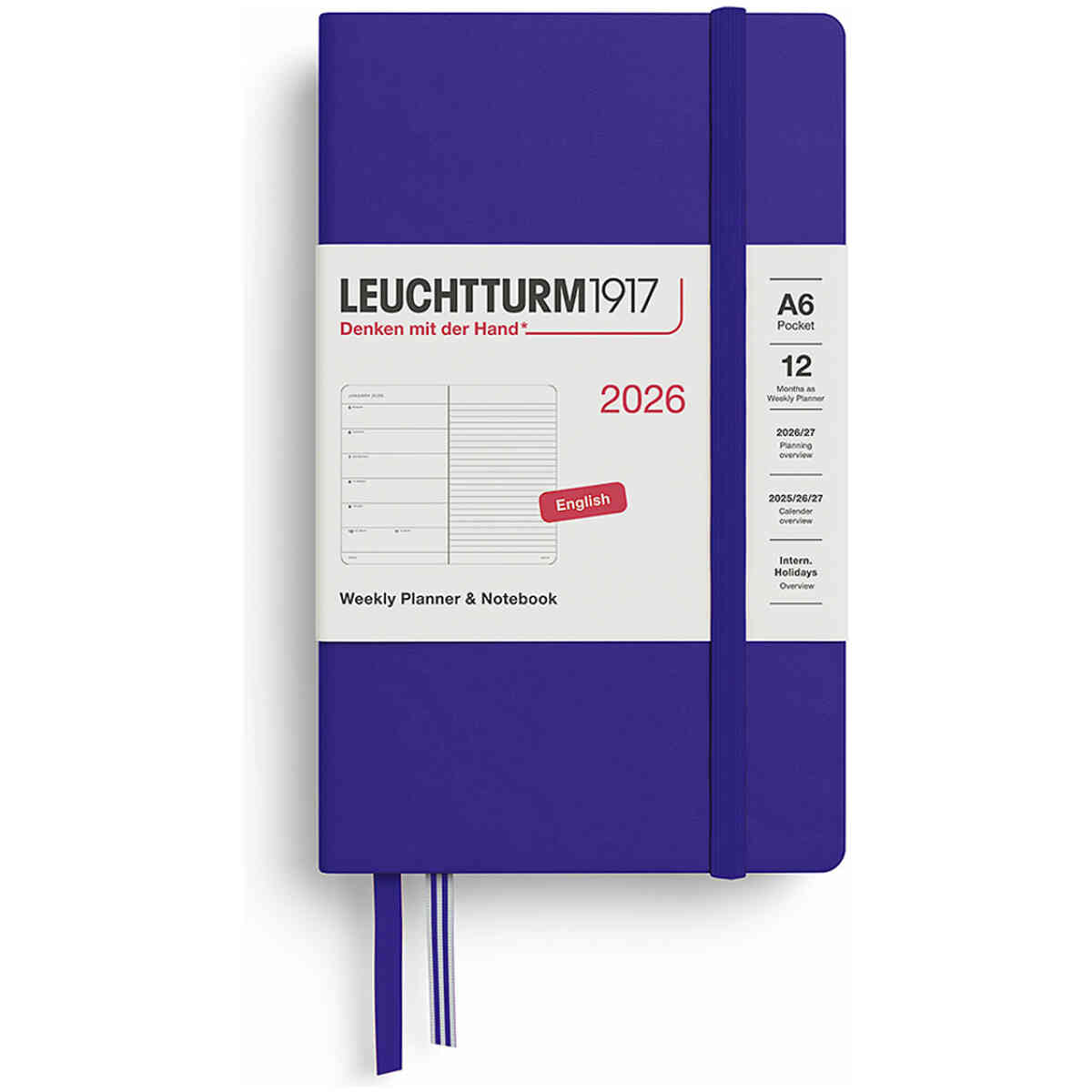 Kalender 2026 Leuchtturm1917 A6 vecka/notes - Bild 6