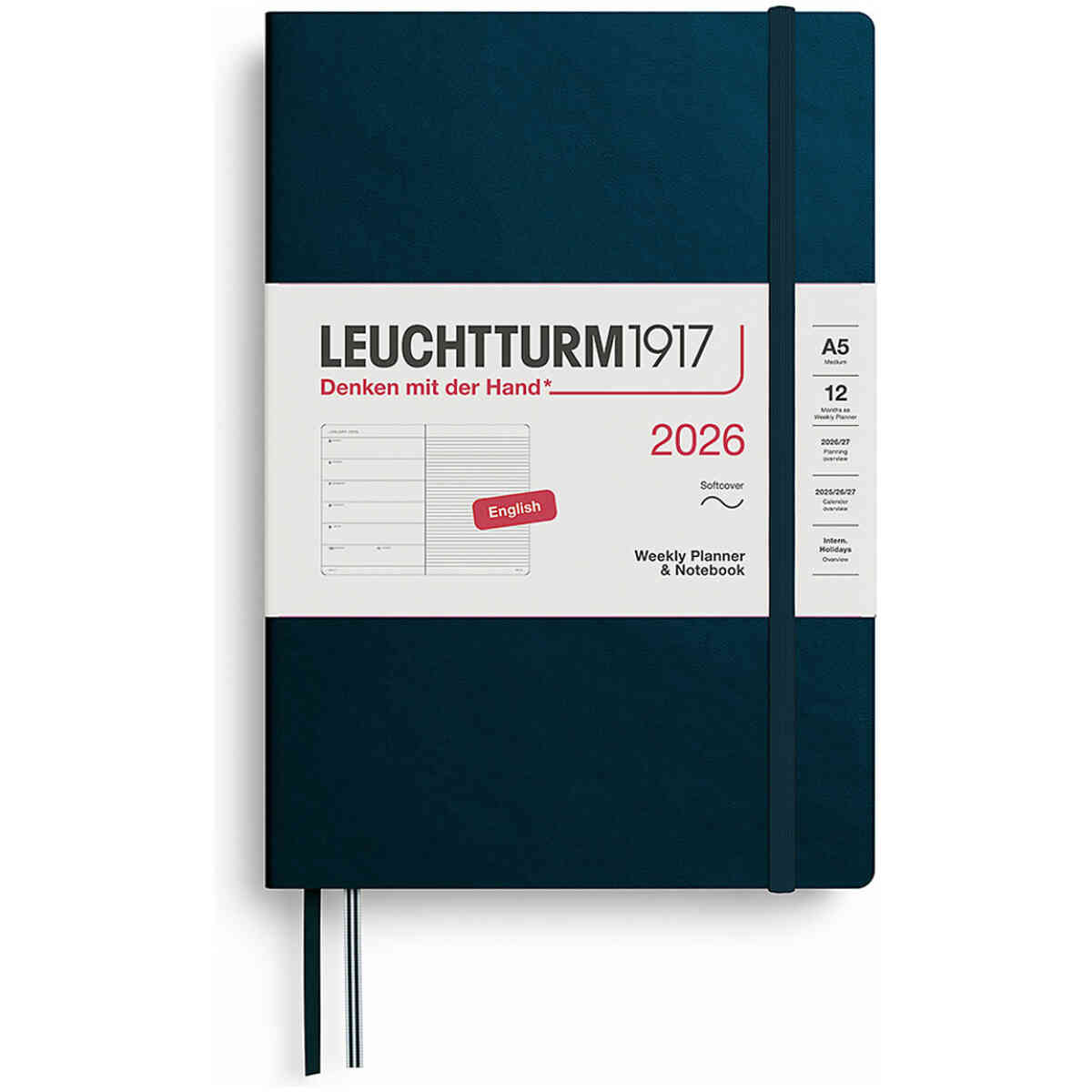Kalender 2026 Leuchtturm1917 A5 Soft vecka/notes - Bild 5