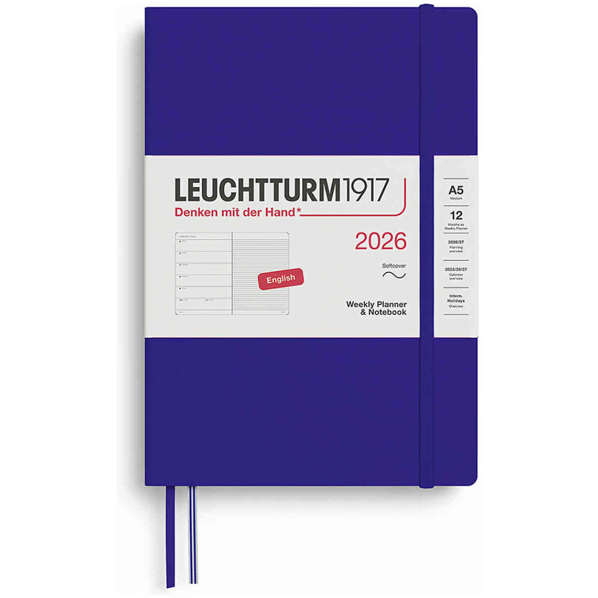 Kalender 2026 Leuchtturm1917 A5 Soft vecka/notes - Bild 6