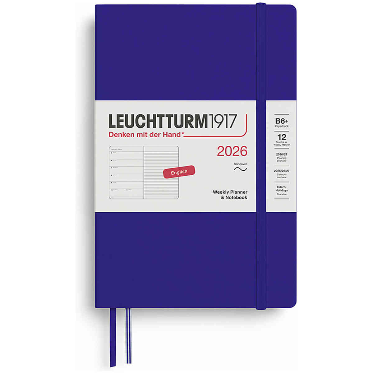 Kalender 2026 Leuchtturm1917 B6 Soft vecka/notes - Bild 6