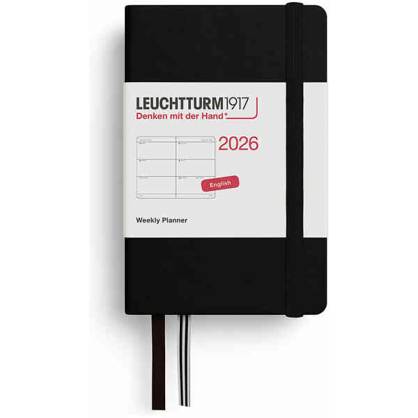 Kalender 2026 Leuchtturm1917 A7 vecka/uppslag
