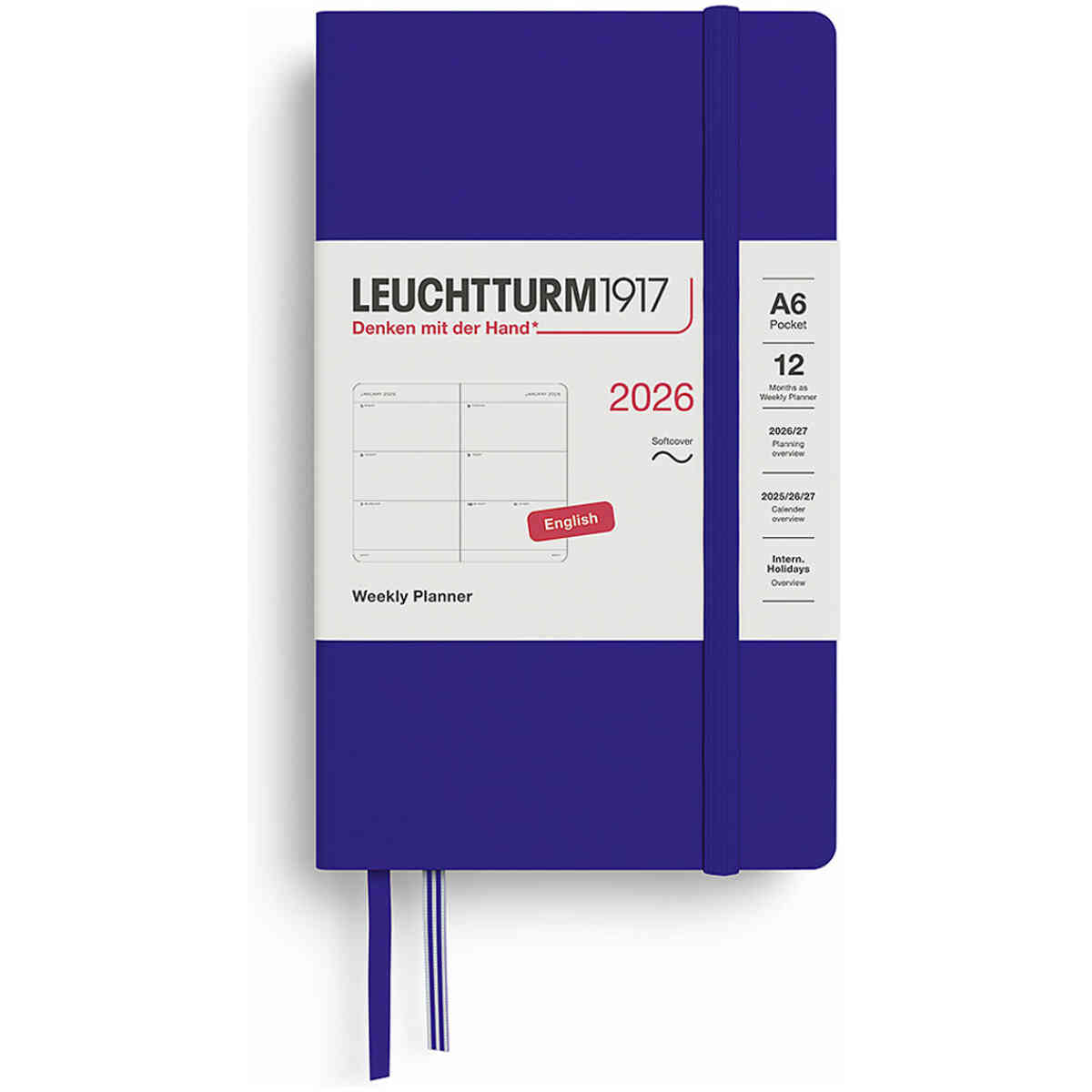 Kalender 2026 Leuchtturm1917 A6 Soft vecka/uppslag - Bild 6