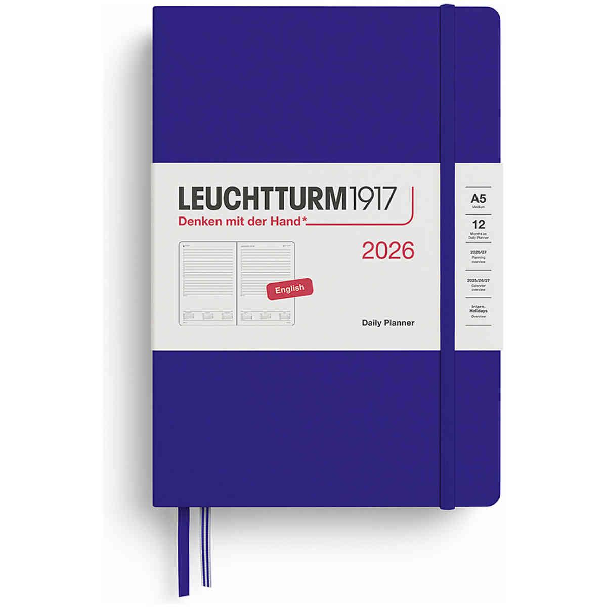 Kalender 2026 Leuchtturm1917 A5 dag/sida - Bild 4