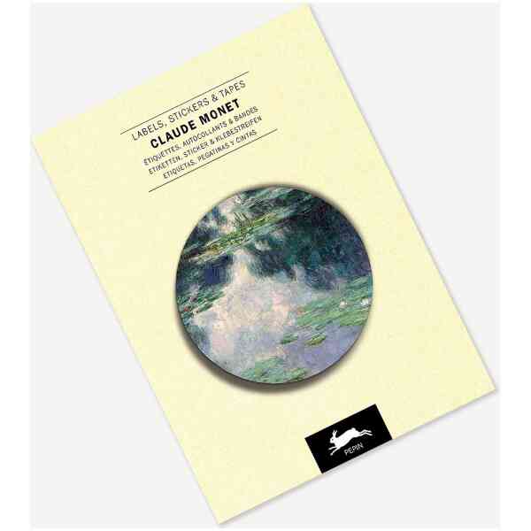 Claude Monet, Labels, Stickers & Tapes