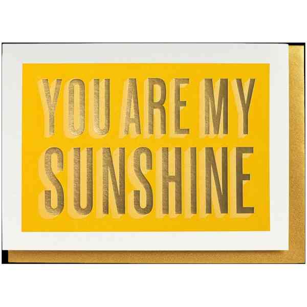You Are My Sunshine