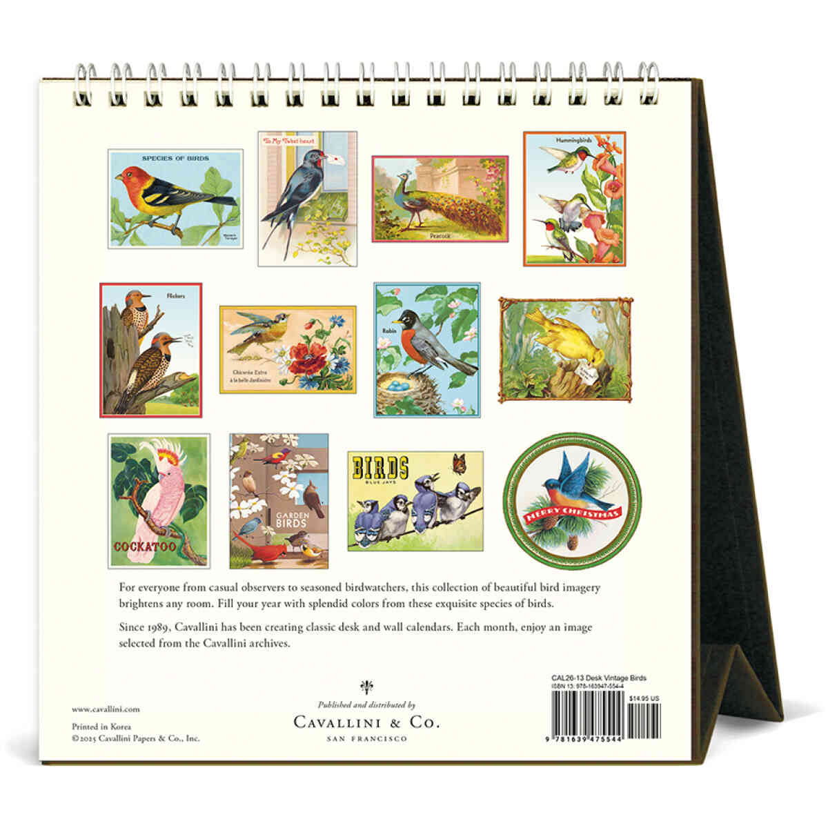 Birds Desk Calendar 2026 - Bild 3