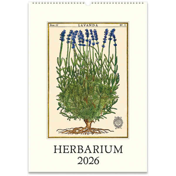 Herbarium Wall Calendar 2026