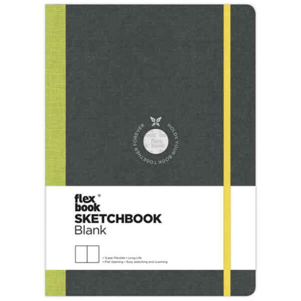 Flexbook Global Skissbok Blank A5+ (15,5x21,5cm)