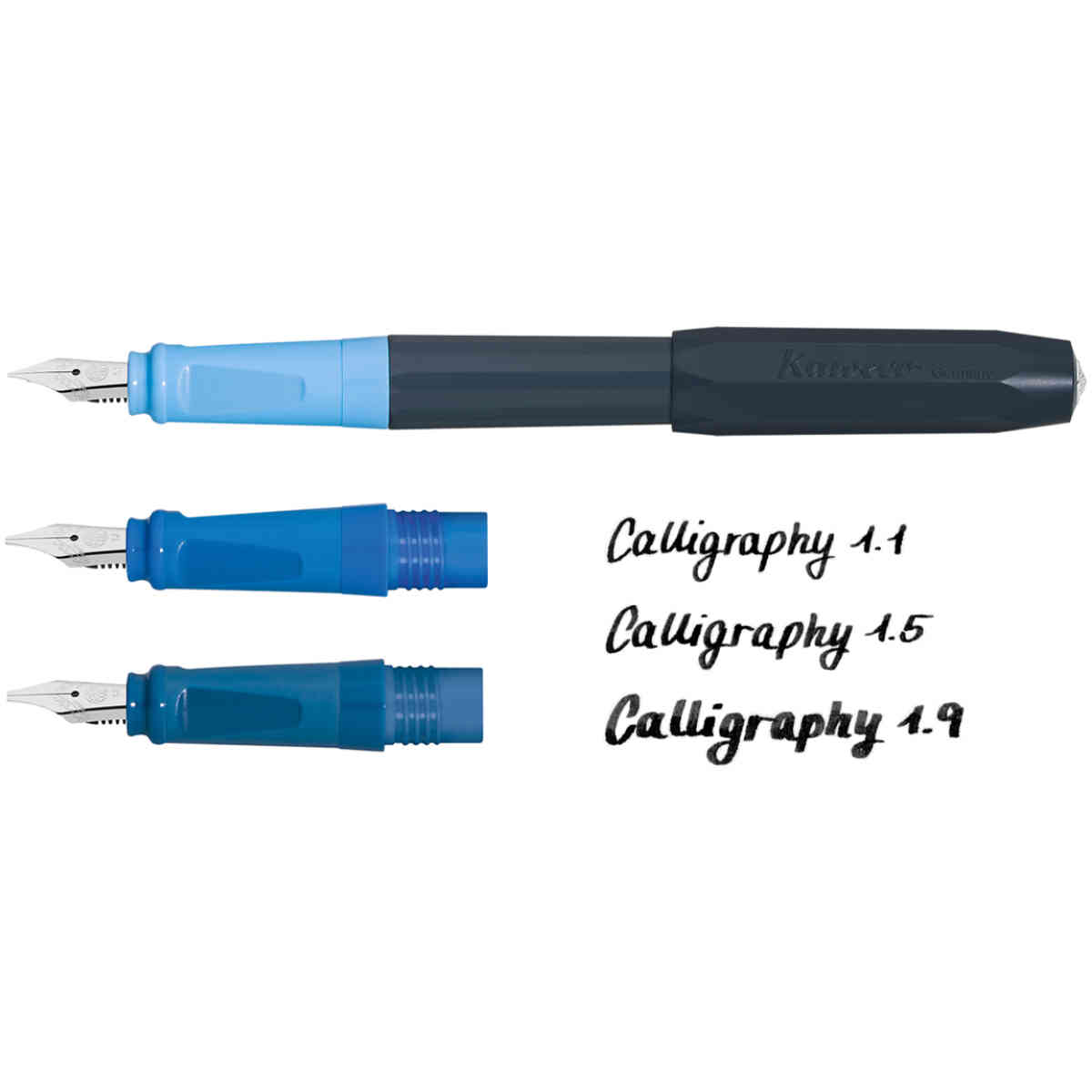 Kaweco PERKEO Calligraphy Set Blue - Bild 2