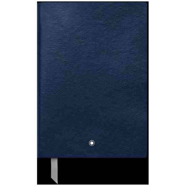 Medium Notebook in Sartorial Leather, Blank Pages