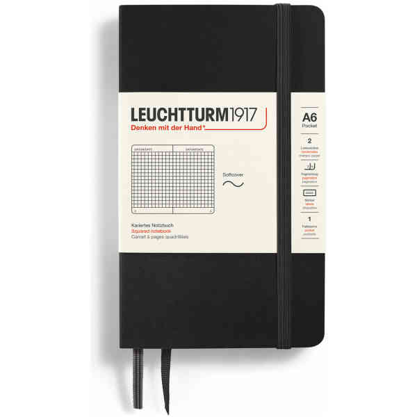 Leuchtturm1917 Notebook A6 Soft Rutad