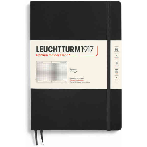 Anteckningsbok Leuchtturm1917 B5 Soft Rutad