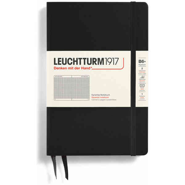 Anteckningsbok Leuchtturm1917 B6+ Hardcover Rutad