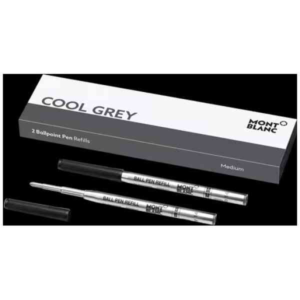 2x Ballpoint Refills, Cool Grey
