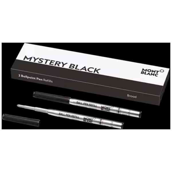 2x Ballpoint Refills, Mystery Black