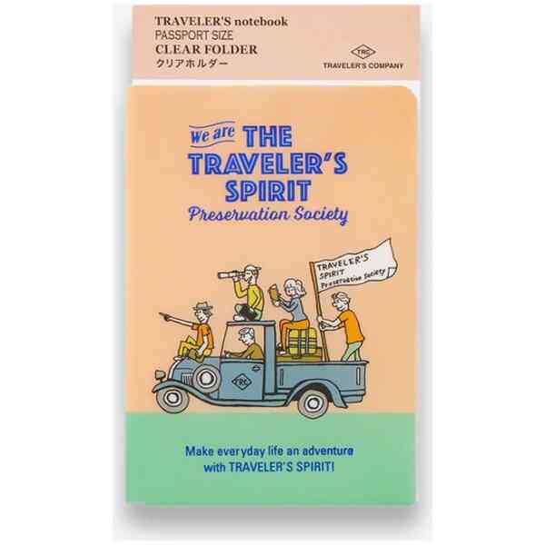2026 TRAVELER'S notebook Clear Folder Passport Size