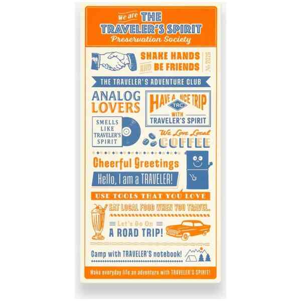2026 TRAVELER'S notebook Underlay Regular Size
