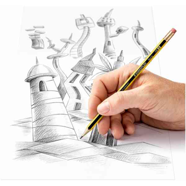 Noris® 122 Graphite pencil with eraser tip