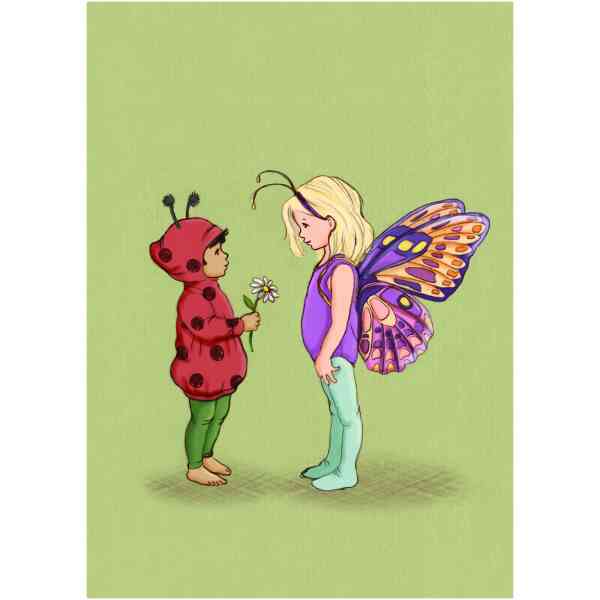 Bug Friends, Postcard