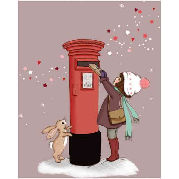 Post Box, Postcard