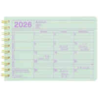 2026 notebook calendar xs mint