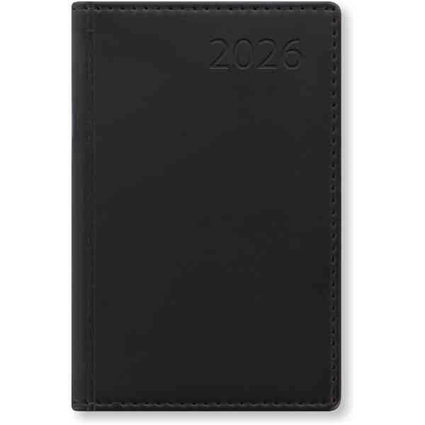 Verona Mini 2026 Vecka Per Uppslag Svart