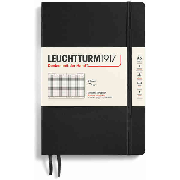 Leuchtturm1917 Notebook A5 Soft Rutad