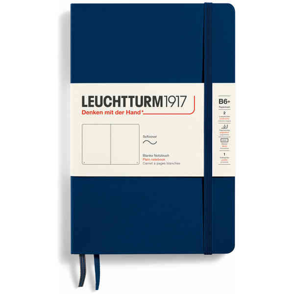 Leuchtturm1917 Notebook B6+ Soft Olinjerad