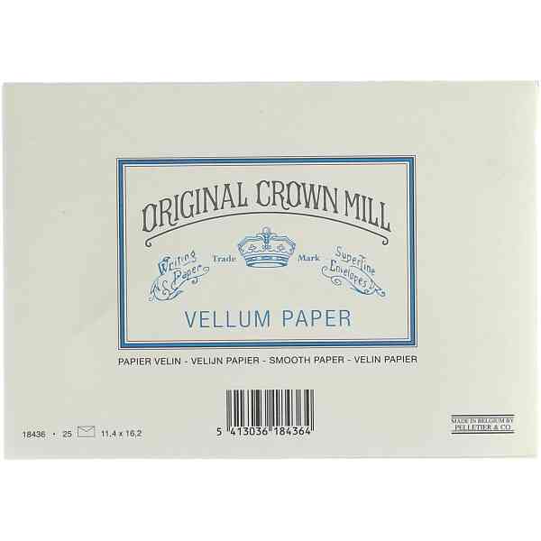 Cello 25 env. 11,4x16,2 white lining smooth Cream 120 g.